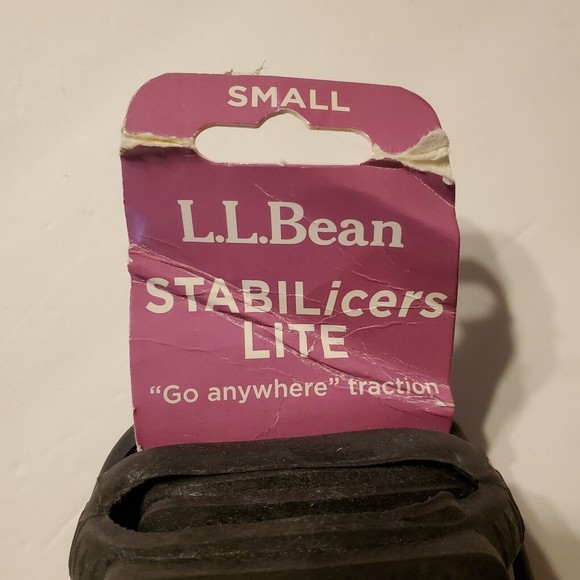 NEW LL Bean STABILICERS Lite Sz SMALL Anti-Slip Fits Men's 4-7 Women's 5… - Picture 4 of 5